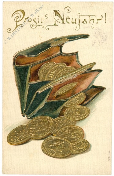 neujahr geldbörse