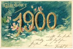 neujahr 1900