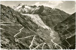rhonegletscher, grimsel und furkastrasse