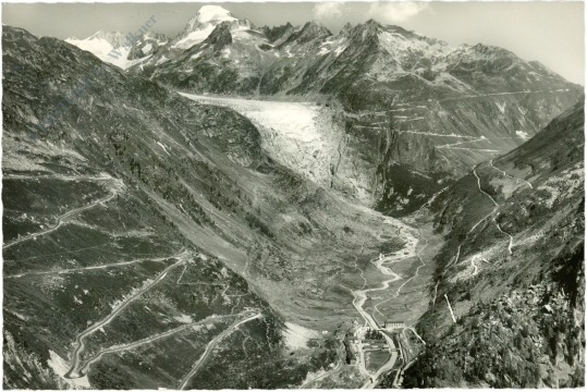 gletsch, grimsel und furkapass mit rhonegletscher