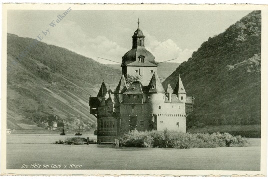caub am rhein, die pfalz