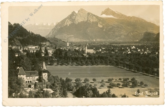 bad ragaz, ortsansicht