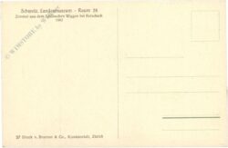 rorschach, zimmer aus dem schlösschen wiggen