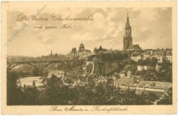 bern, münster u. kichenfeldbrücke