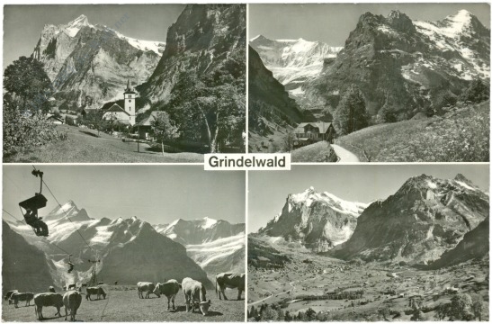 grindelwald, multiansicht