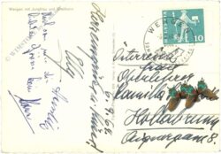 wengen, mit jungfrau und breithorn