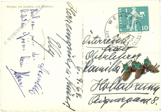 wengen, mit jungfrau und breithorn