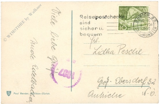 zürich, vom großmünster gesehen