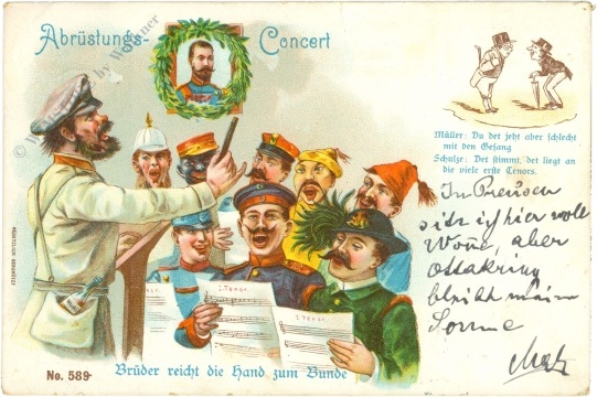 abrüstungs concert, brüder reicht die hand zum bunde