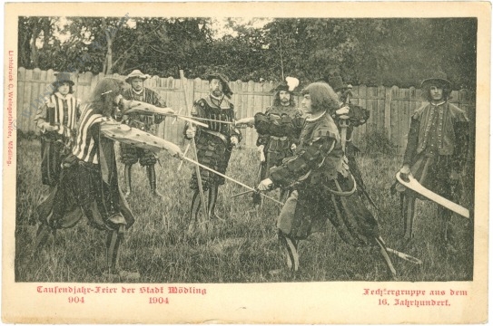 mödling, 1000 jahr feier 904 1904
