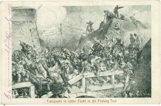 franzosen in voller flucht in die festung toul franzosen in voller flucht in die festung toul