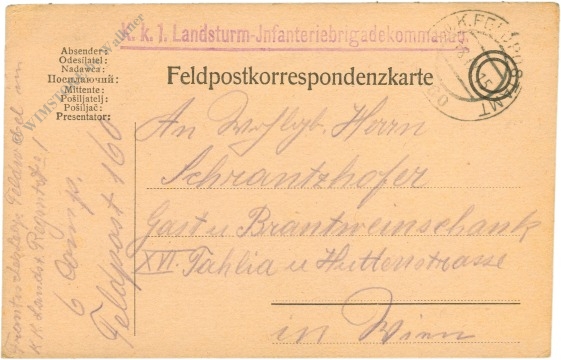 feldpostkarte 1915 feldpostkarte 1915