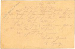 feldpostkarte 1916