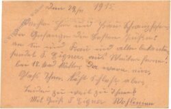 feldpostkarte 1915