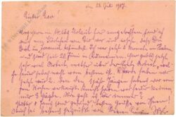 feldpostkarte 1917