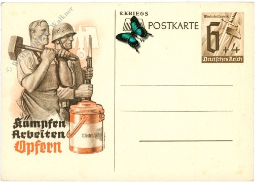 kämpfen, arbeiten, opfern