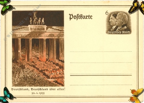 deutschland, deutschland über alles! 30.1.1933