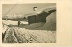 soldat im schnee