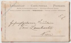 postkarte aus rinde mit getrockneten pflanzen