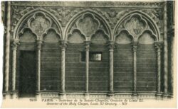 paris, sainte kapelle, inneres