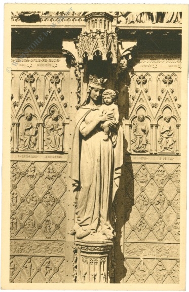 strassburg, kathedrale, la vierge