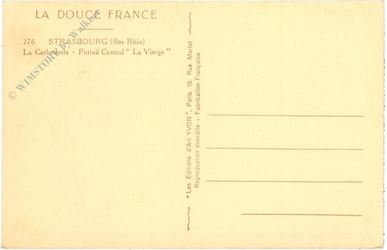 strassburg, kathedrale, la vierge