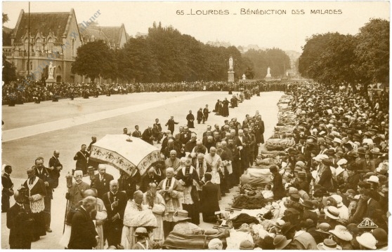 lourdes, benediction des malades