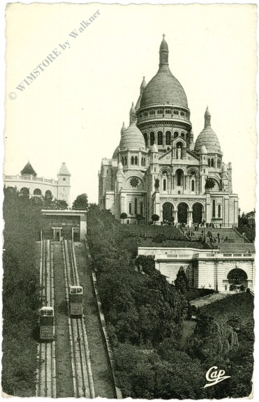 paris, basilika du sacre coeur de montmartre