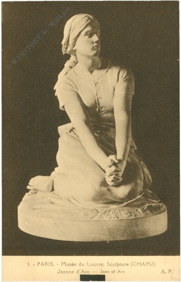 paris, louvre museum, jeanne d'arc