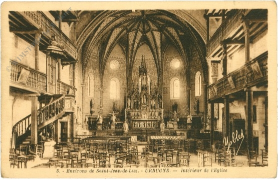 urrugne, kircheninneres