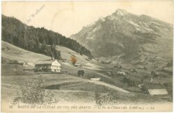 col des aravis, ansicht