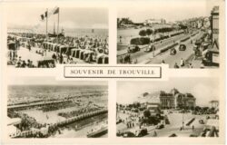 trouville, multiansicht