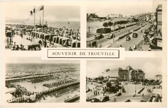 trouville, multiansicht