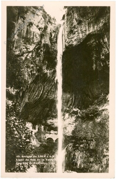 gorges du loup, ansicht gorges du loup, ansicht