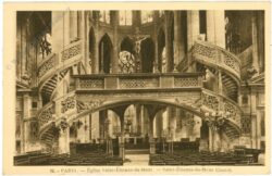 paris, eglise saint etienne du mont