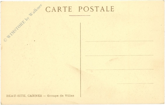 cannes, villenviertel