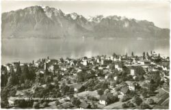 montreux clarens, und die alpen