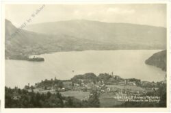 lac d'annecy, tailloires, ansicht