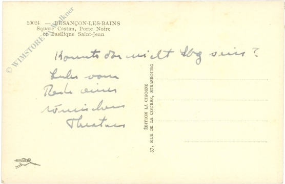 besancon les bains, ansicht