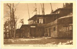 hartmannsweilerkopf, deutsches hauptquartier 1914 1918
