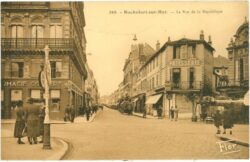 rochefort sur mer, straße der republik