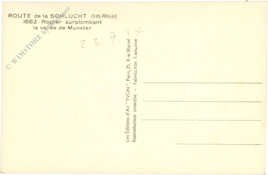 route de la schlucht