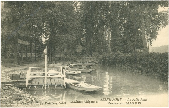 seine port, restaurant marius