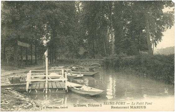 seine port, restaurant marius