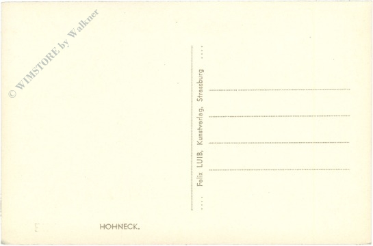 hohneck, ansicht