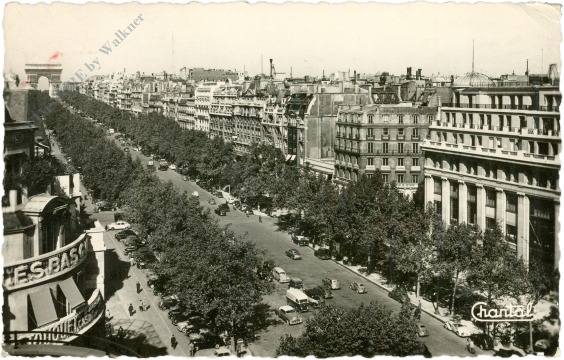 paris, avenue des champs elysees