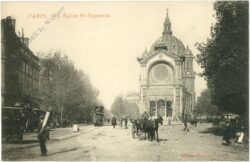 paris, l'eglise st augustin