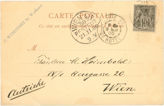 paris, le boulevard des capucines et le grand hotel