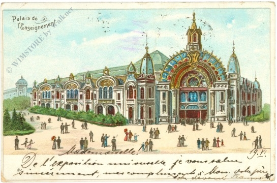 paris, palais de l'enseignement
