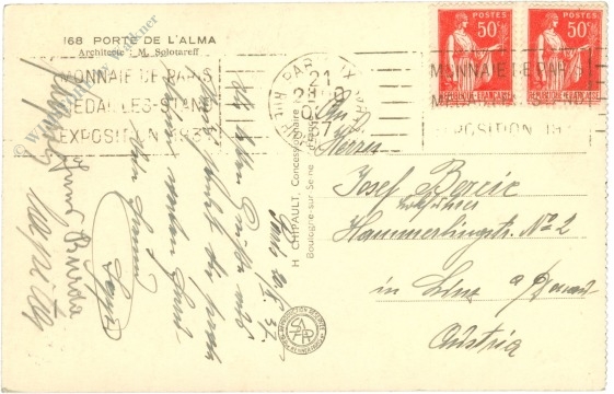 paris, exposition internationale 1937